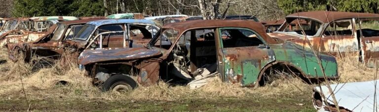 Bromsskiva från bilskrot till Ford-Granada i Göteborg