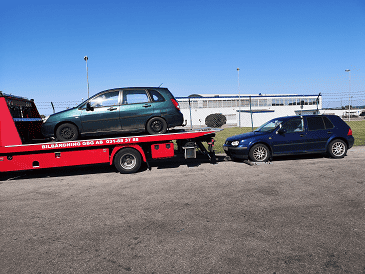 Planera för bilskrot med avställning av Fiat-Strada i Göteborg