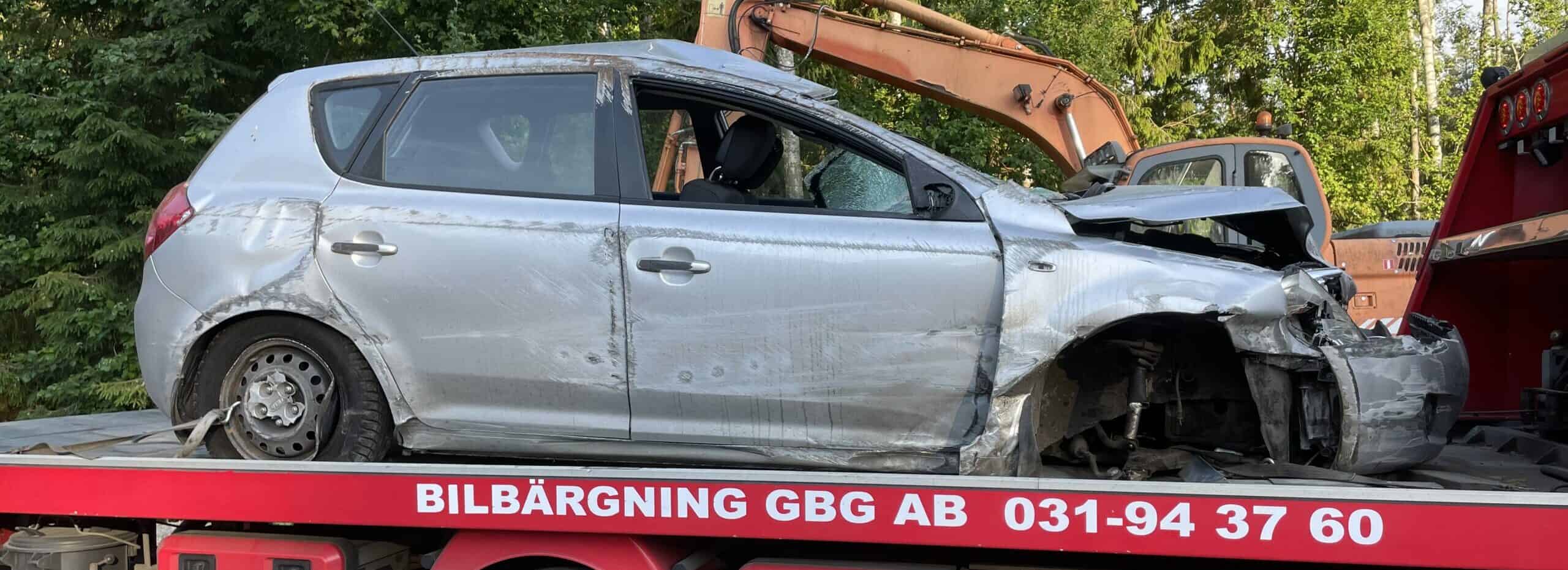 Skrota bilen i Kungsbacka genom Bilbärgning Göteborg