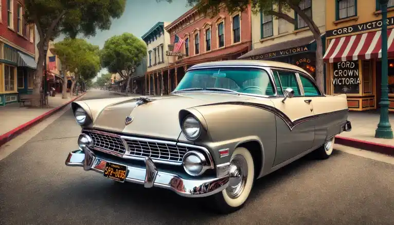 Ford Crown Victoria 1955: En symbol för amerikansk lyxbilskultur