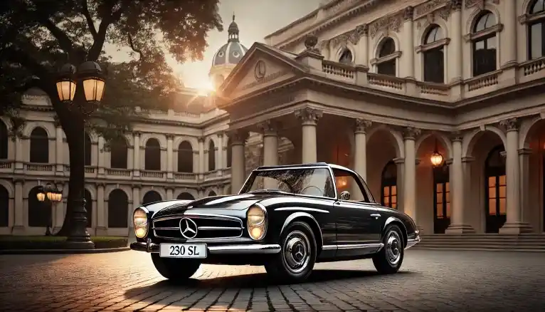 Mercedes-Benz 230 SL: Introduktionen av ”pagoda”-eran